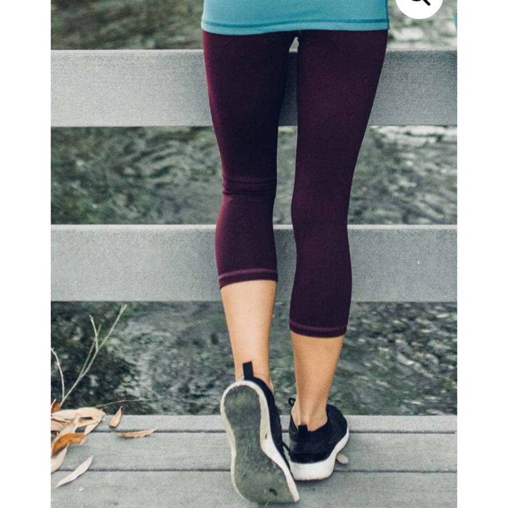 Eggplant active capris